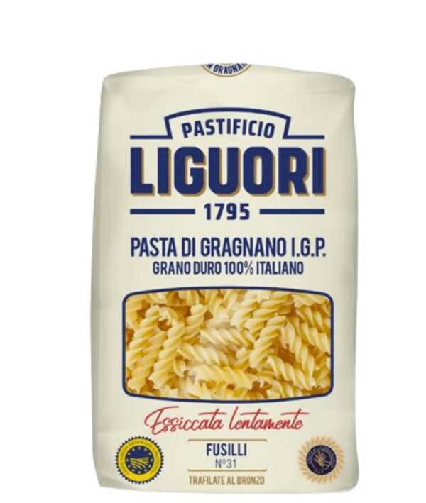 Massa seca Italiana LIGUORI- Fusilli 500g- Itália